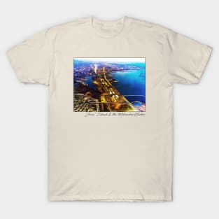 Jones Island Smokestack • Milwaukee, WI T-Shirt